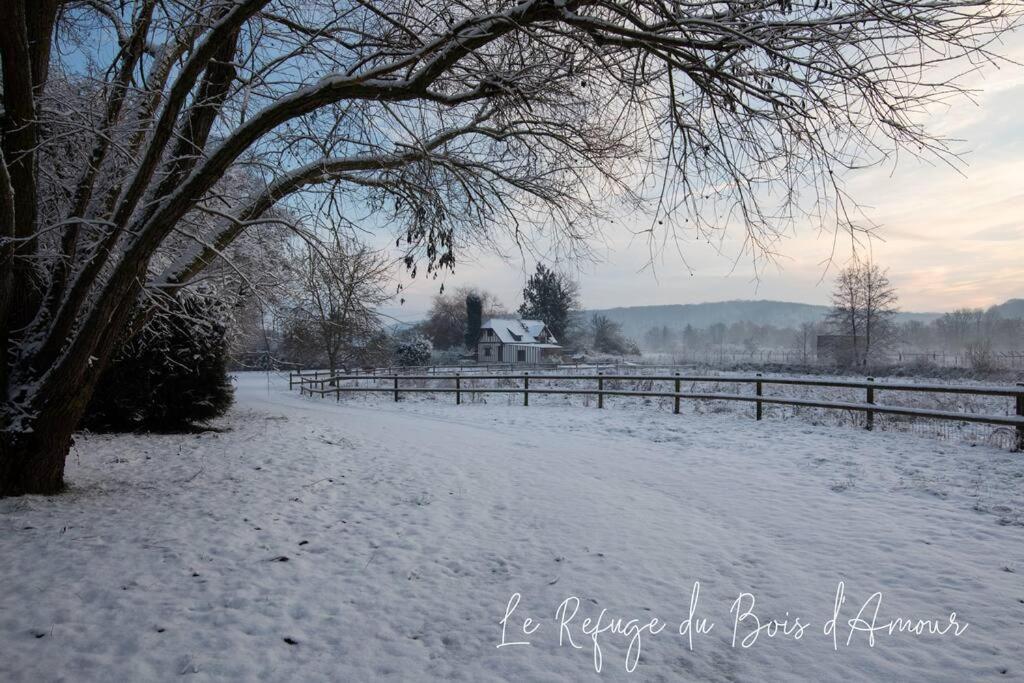 Le Refuge Du Bois D'amour Ferienhaus Arnieres-sur-Iton