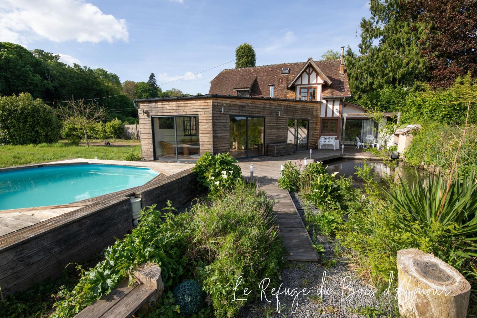 Le Refuge Du Bois D'amour Ferienhaus *